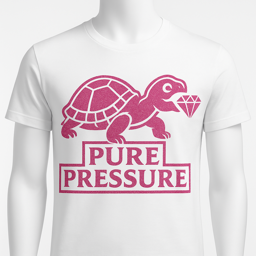 SLOW MO PURE PRESSURE™ Tee — PRESSURE APPLIED DAILY.